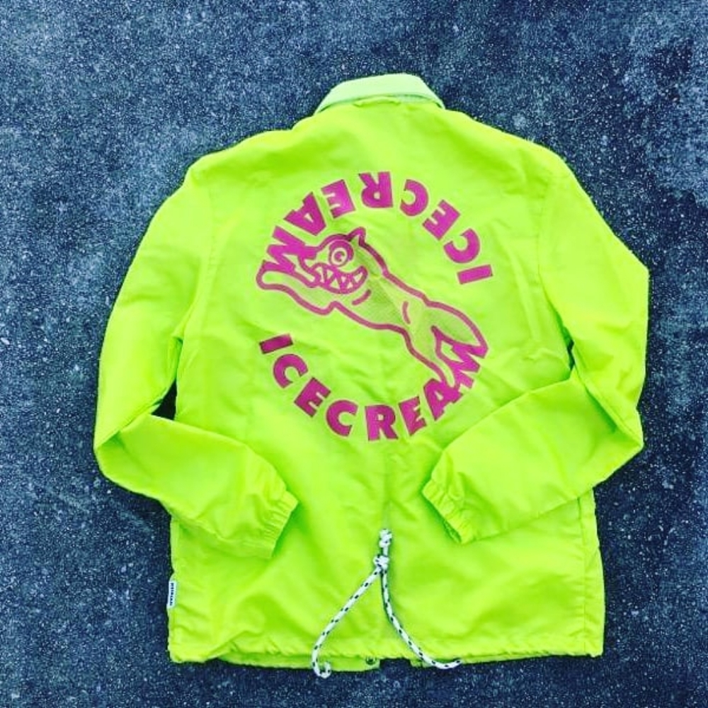 New BBC Icecream Acid lime jacket